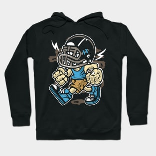 Angry football player Hoodie